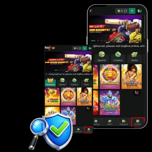 Baji VIP profile screen