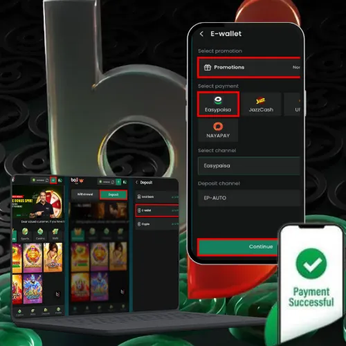 Baji account dashboard